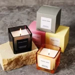 Minimalist Glass Luxury Scented Candle