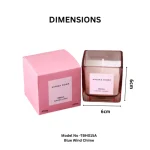Minimalist Glass Luxury Scented Candle - Image 4