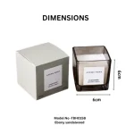 Minimalist Glass Luxury Scented Candle - Image 6