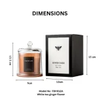 Luxury Glass Dome Scented Candle - Image 2