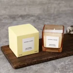 Minimalist Glass Luxury Scented Candle - Image 3