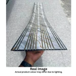 STC Groove PVC Panel Calacatta Gold Line IPD5 - Image 4
