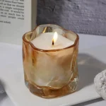Sculpted Glass Scented Candle - Image 6