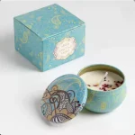 Mediterranean Patterned Decorative Candle - Image 8