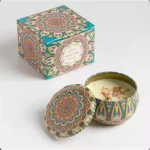 Mediterranean Patterned Decorative Candle - Image 14