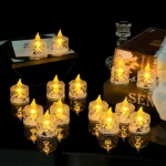 LED Crystal Tealight Candle - Image 8