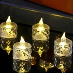 LED Crystal Tealight Candle - Image 6