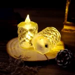 LED Crystal Tealight Candle - Image 5