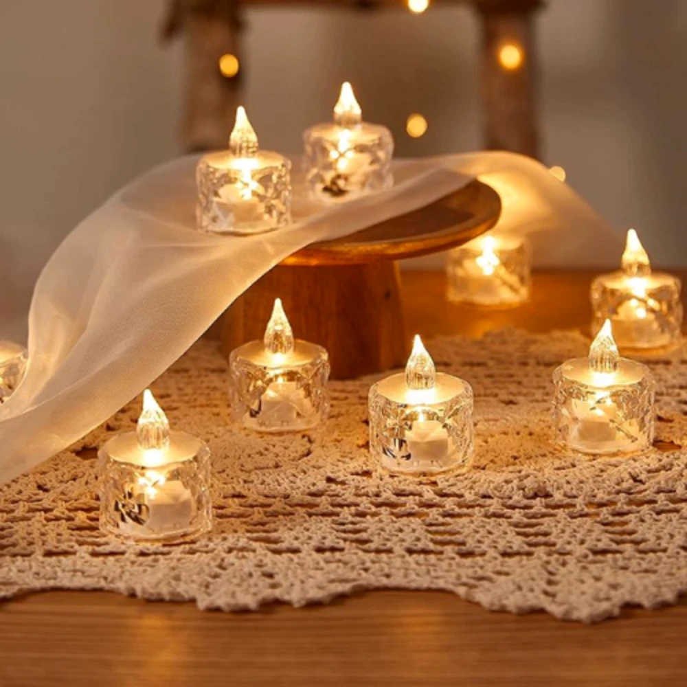 91-276 LED Crystal Tealight Candle