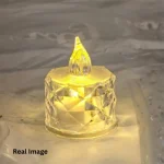 LED Crystal Tealight Candle - Image 3