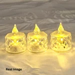 LED Crystal Tealight Candle - Image 4