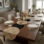 Round Lace Pattern Placemat - Image 6