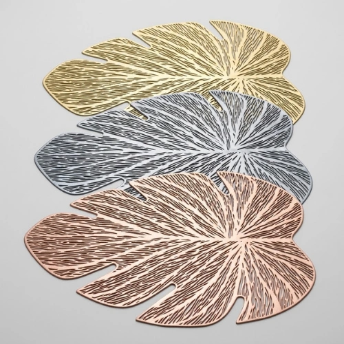 Leaf Vein Oval Placemat