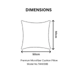 Premium Microfiber Cushion Pillow - Image 2