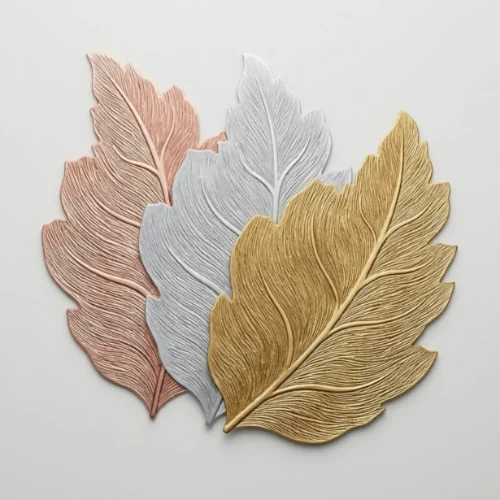 Leaf Shaped Decorative Placemat
