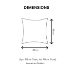 Ivory Abstract Brush Cushion Cover - Image 2