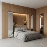 STC Innovative WPC Square Fluted Wall Panel Natural Oak WPS49 - Image 6