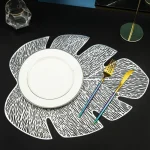 Leaf Vein Oval Placemat - Image 5