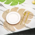 Leaf Vein Oval Placemat - Image 7
