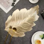 Leaf Shaped Decorative Placemat - Image 5