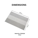 Ribbed Texture Placemat - Image 3
