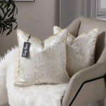 Ivory Textured Weave Cushion Cover