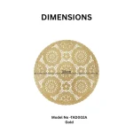 Round Lace Pattern Placemat - Image 2