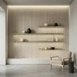 STC Innovative WPC Square Fluted Wall Panel Maple Wood WPS50 - Image 8