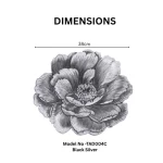 Floral Embossed Round Placemat - Image 5