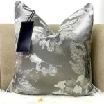 Champagne Geometric Texture Cushion Cover - Image 3