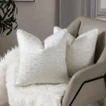 Quilted Texture Jacquard Cushion Cover