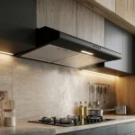 Black Matte Kitchen Chimney Hood PS-FTBLK6022 60cm - Image 4