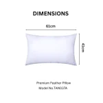 Premium Feather Pillow  - Image 2