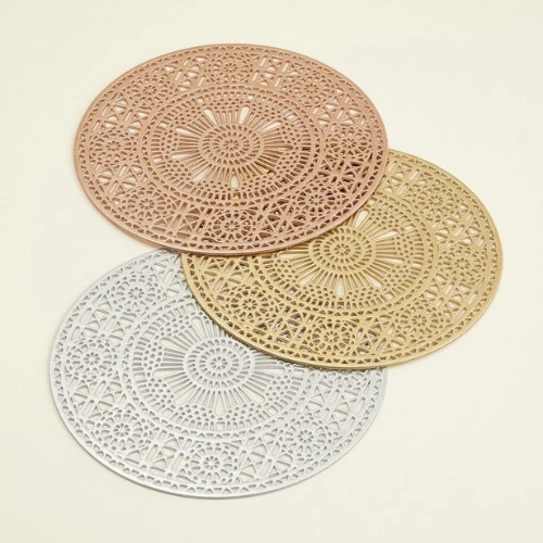 Round Lace Pattern Coaster