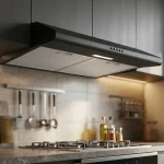 Black Matte Kitchen Hood 60cm PS-FTBLK6023 - Image 4