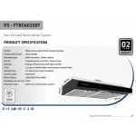 Black Matte Kitchen Hood 60cm PS-FTBG6025BT - Image 3