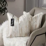Vertical Brush Jacquard Cushion Cover