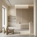 STC Innovative WPC Square Fluted Wall Panel Wal Nut Brown WPS51 - Image 8