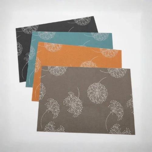 Floral Motif Rectangular Placemat
