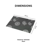 Floral Motif Rectangular Placemat - Image 2