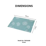 Floral Motif Rectangular Placemat - Image 3