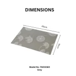 Floral Motif Rectangular Placemat - Image 5