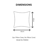 Champagne Diamond Lattice Cushion Cover - Image 2