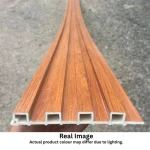 STC Innovative WPC Square Fluted Wall Panel Dark Teak WPS52 - Image 5