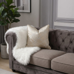 Soft Beige Chevron Cushion Cover - Image 6