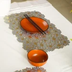Floral Lace Rectangular Placemat - Image 5