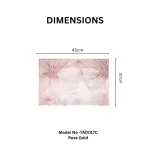 Floral Embossed Rectangular Placemat - Image 4