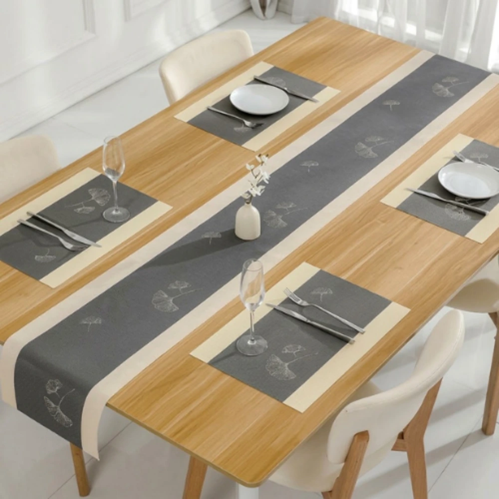 51-65 Botanical Stripe Table Runner