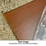 STC Luxurious Wood Finish Bamboo Charcoal Wall Sheet – Deep Dark Teak BC-02A - Image 3