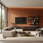 STC Luxurious Wood Finish Bamboo Charcoal Wall Sheet – Deep Dark Teak BC-02A - Image 5
